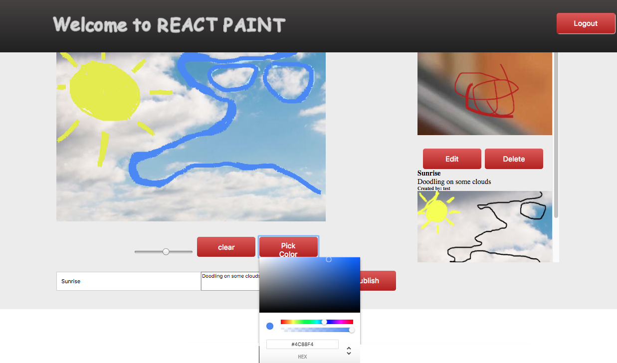 React Paint