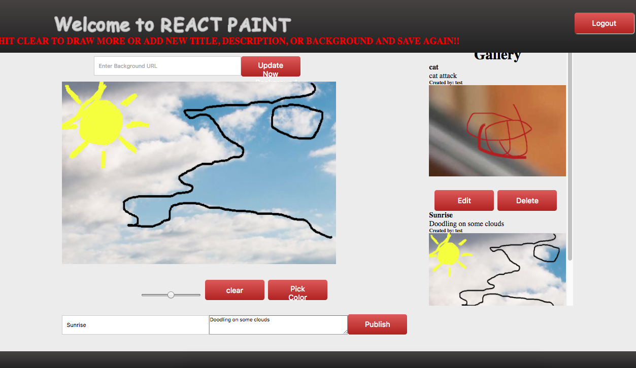 React Paint